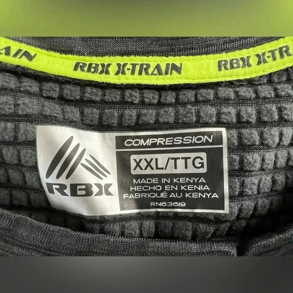 R.B.X. | X-TRAIN men’s compression top. Size: XXL - Picture 3 of 16
